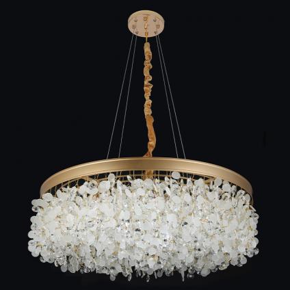 Люстра 0522/9/600 FGD золото/хрусталь 9x60W E14 d600 h900, MIX24